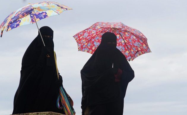 Protest held against burqa ban in Denmark Photogallery