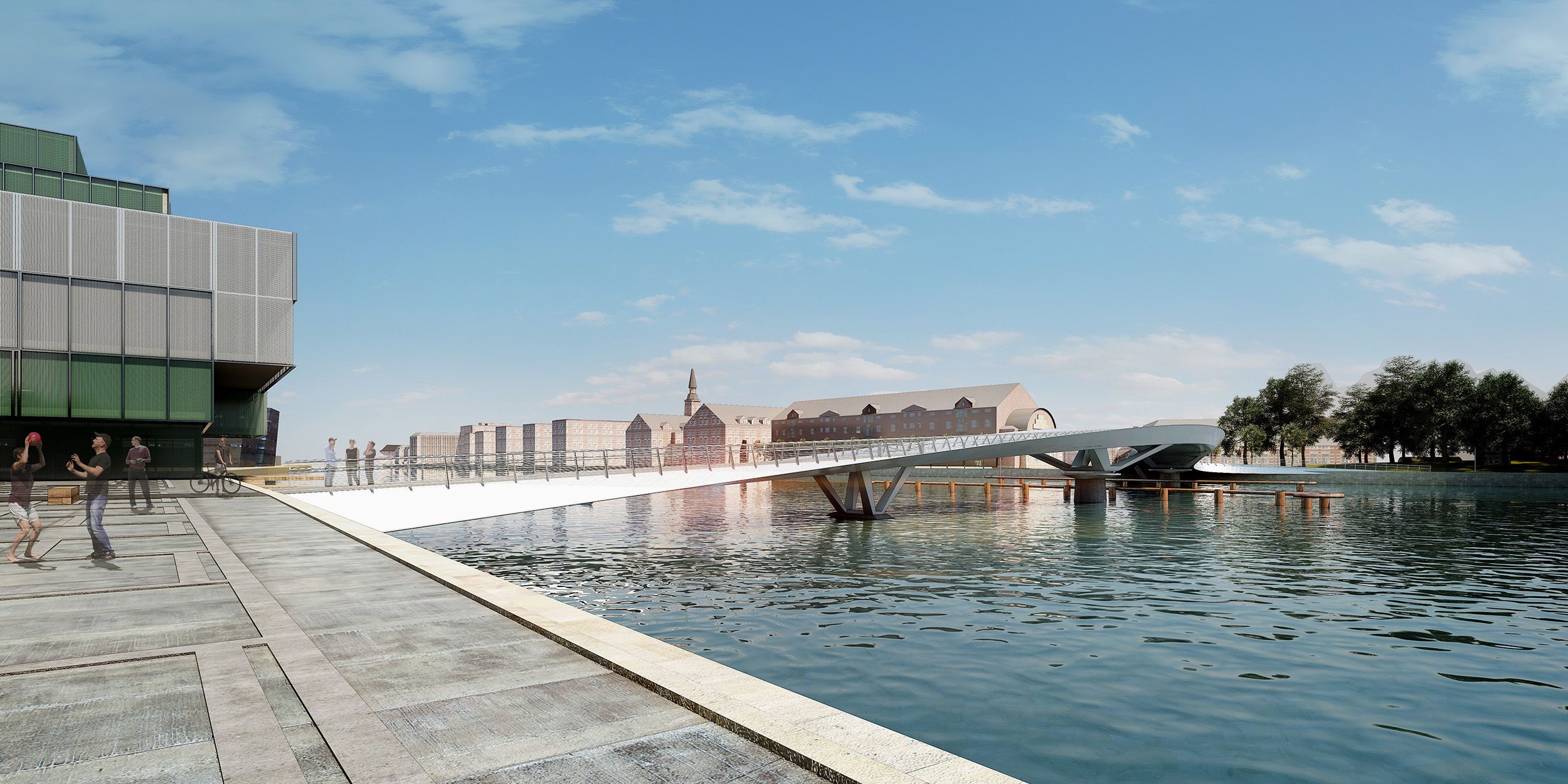 Design chosen for new Vesterbro-Amager foot and cycle bridge