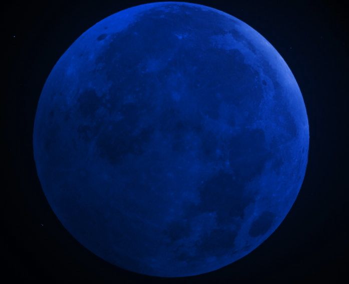 Blue moon on the rise tonight (don’t see it standing alone!)