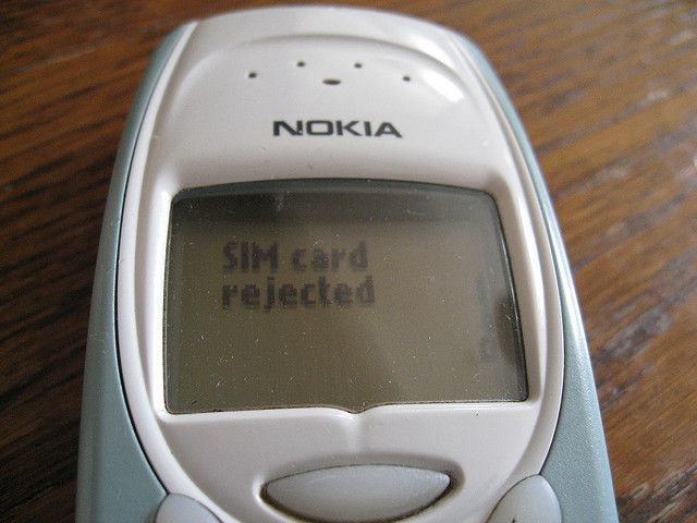Annoying SIM card on the way out