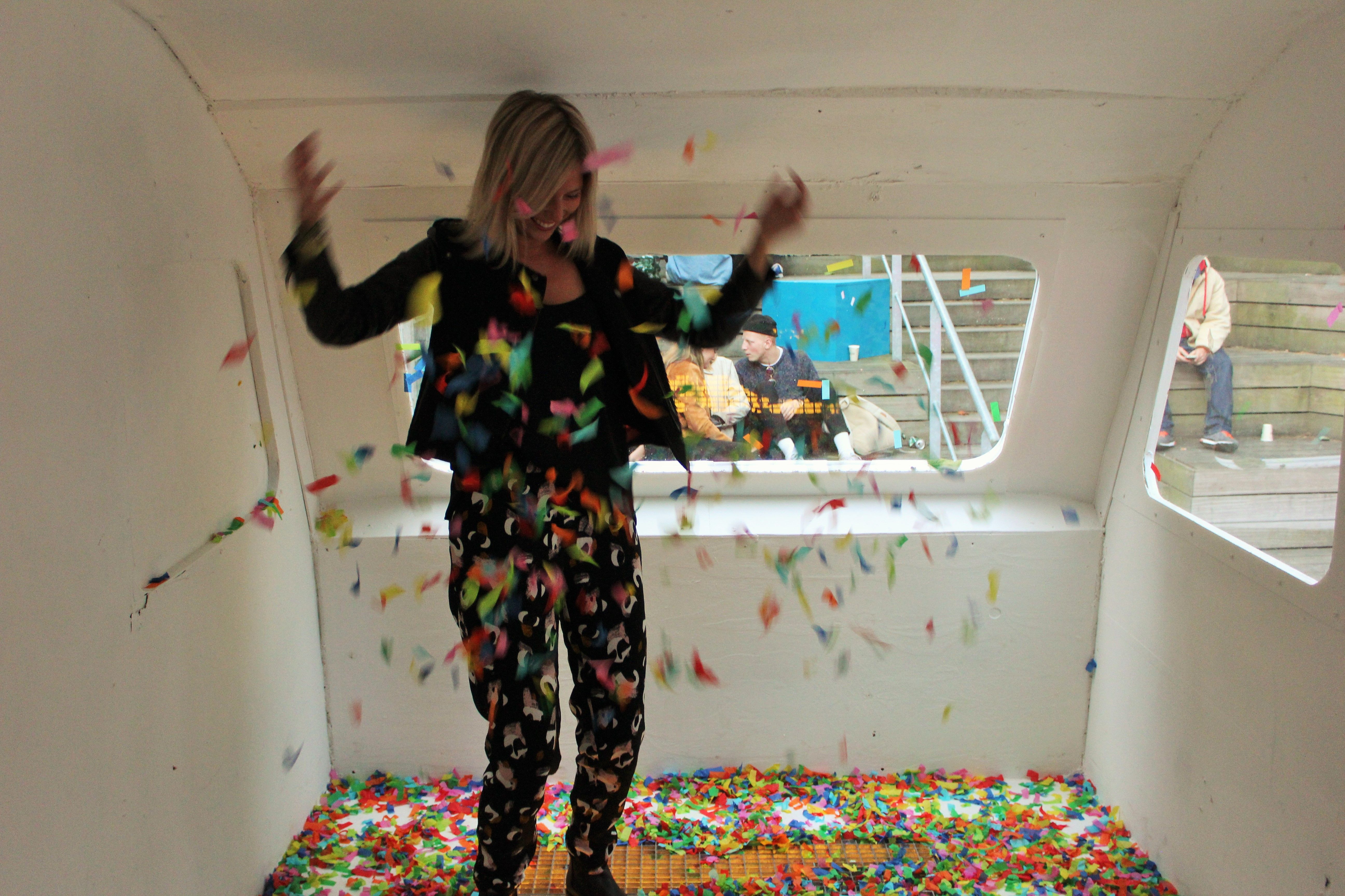 Out and About: Captivation the Copenhagen curious with confetti, converted waste and cyborg