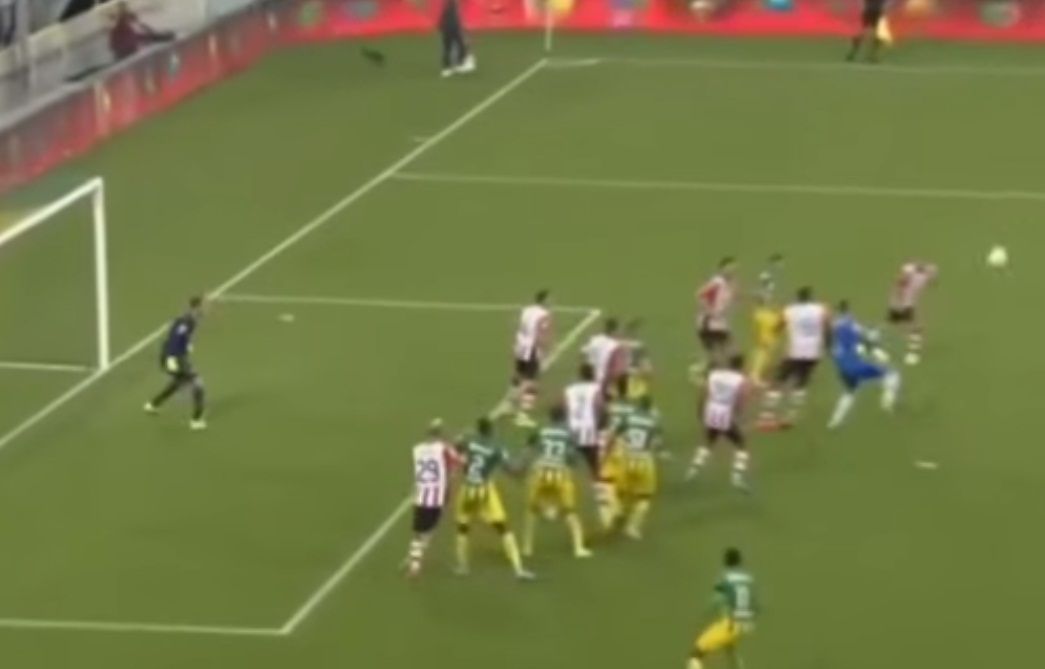 Danish goalkeeper scores ‘goal of the year’ candidate