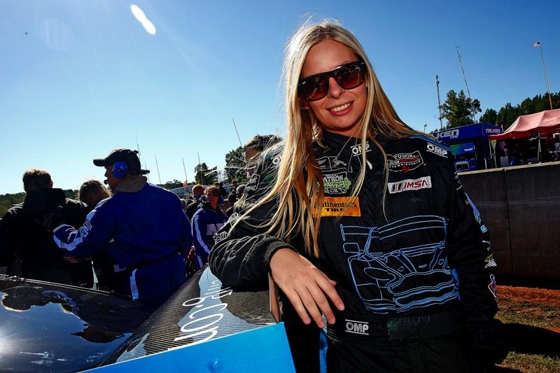 Danish female sportscar driver misses out on making history