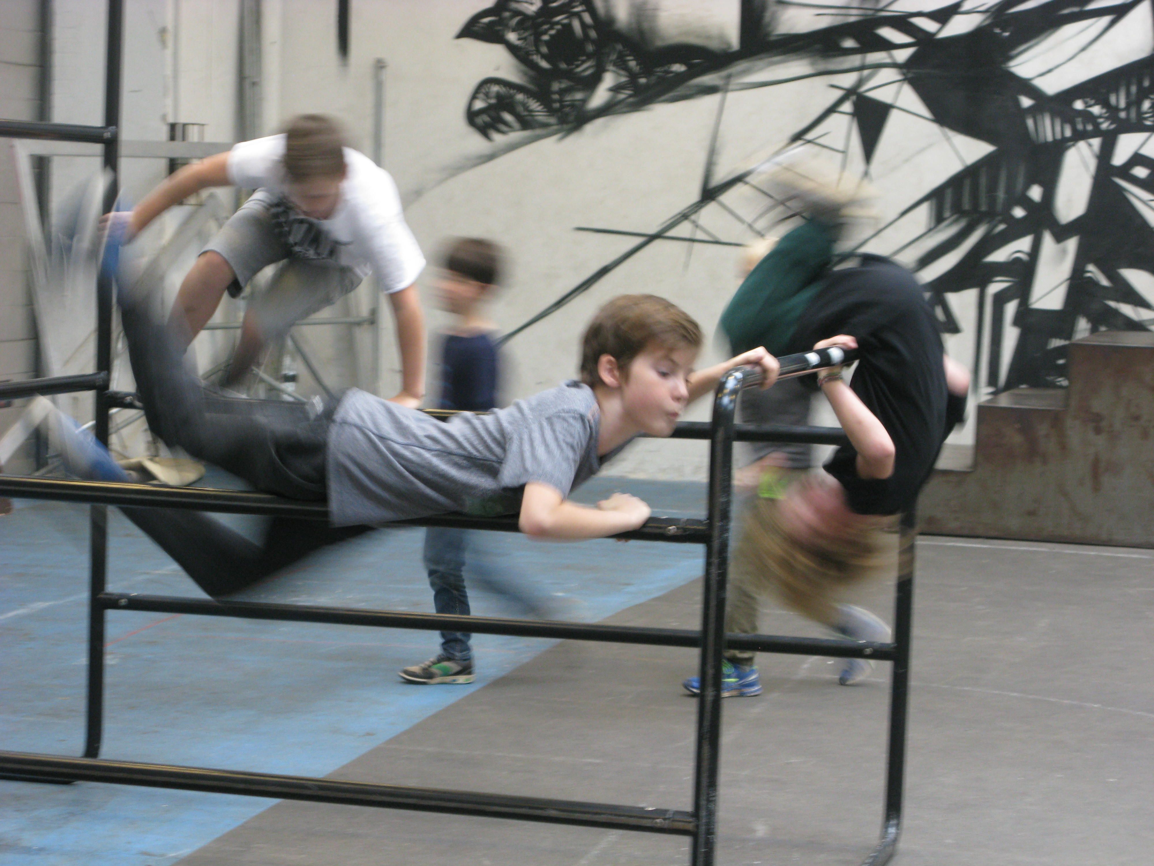 Kids Corner: Half-term but full on … with parkour