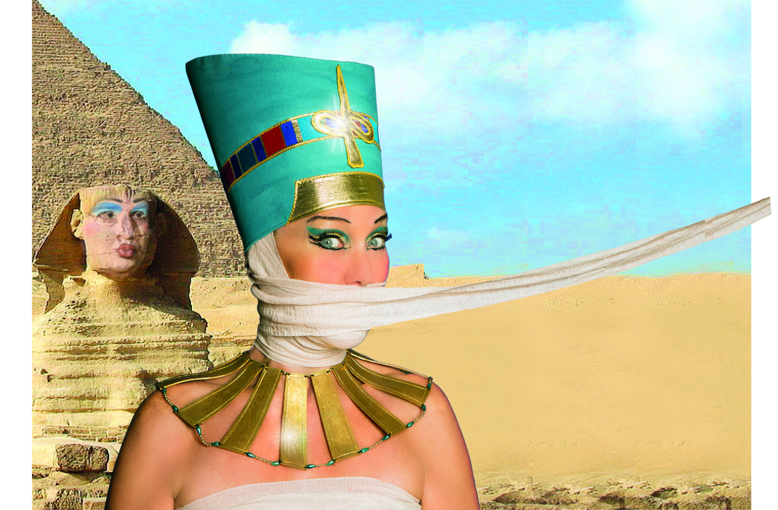 Visit the Queen’s pyramids!