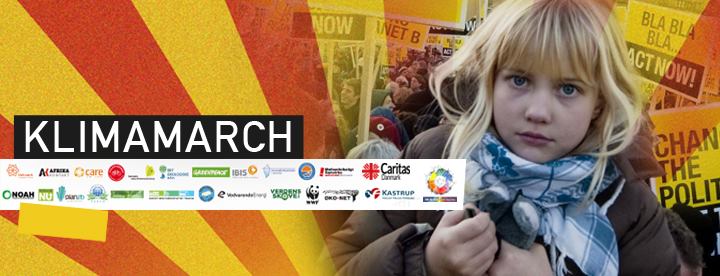 Huge climate march taking place in Copenhagen on Sunday