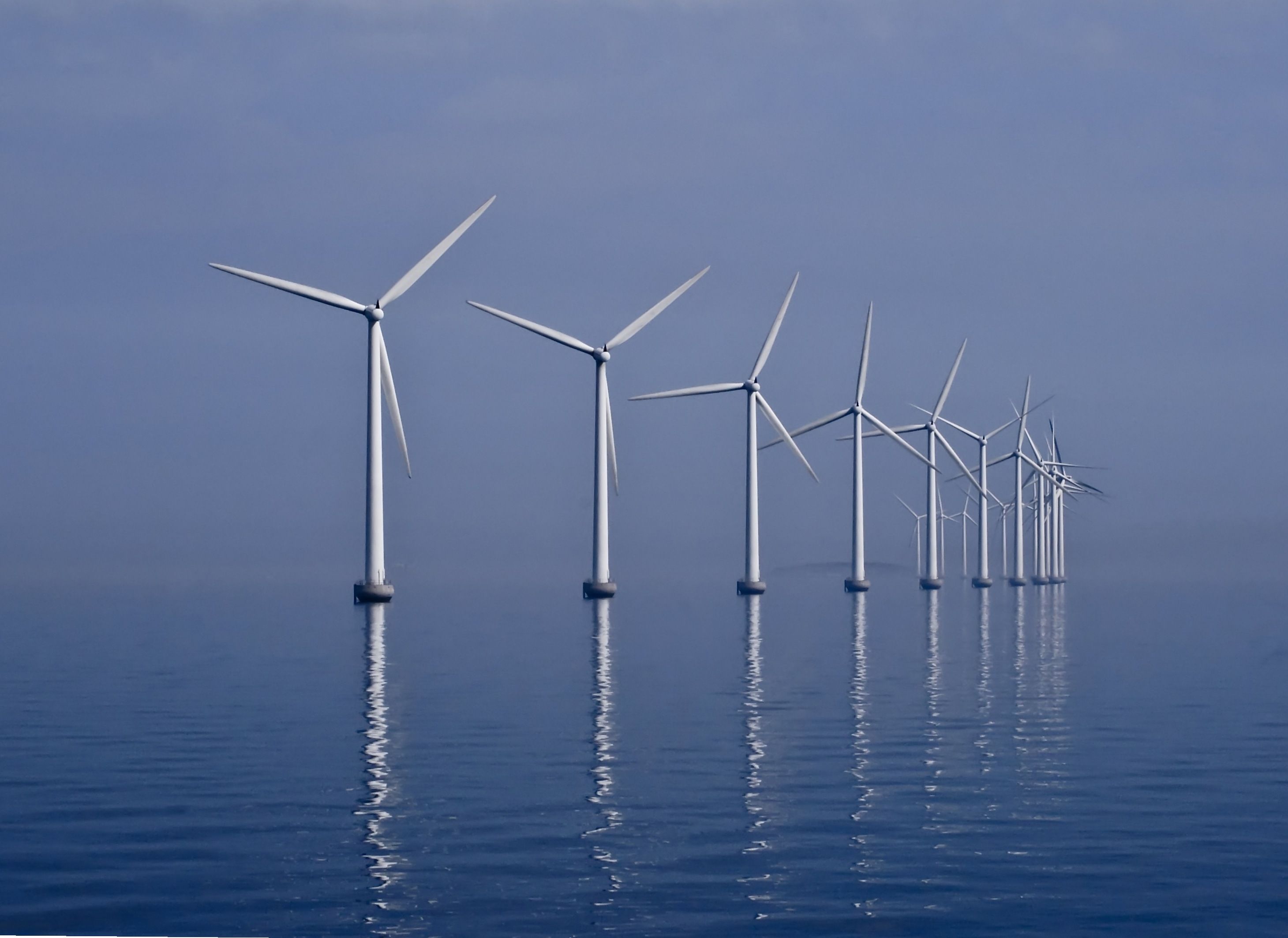 Wind turbine on Samsø crumbled into the sea