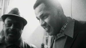 Dexter Gordon and Ben Webster (photo: http://jazzfilmfest.com)