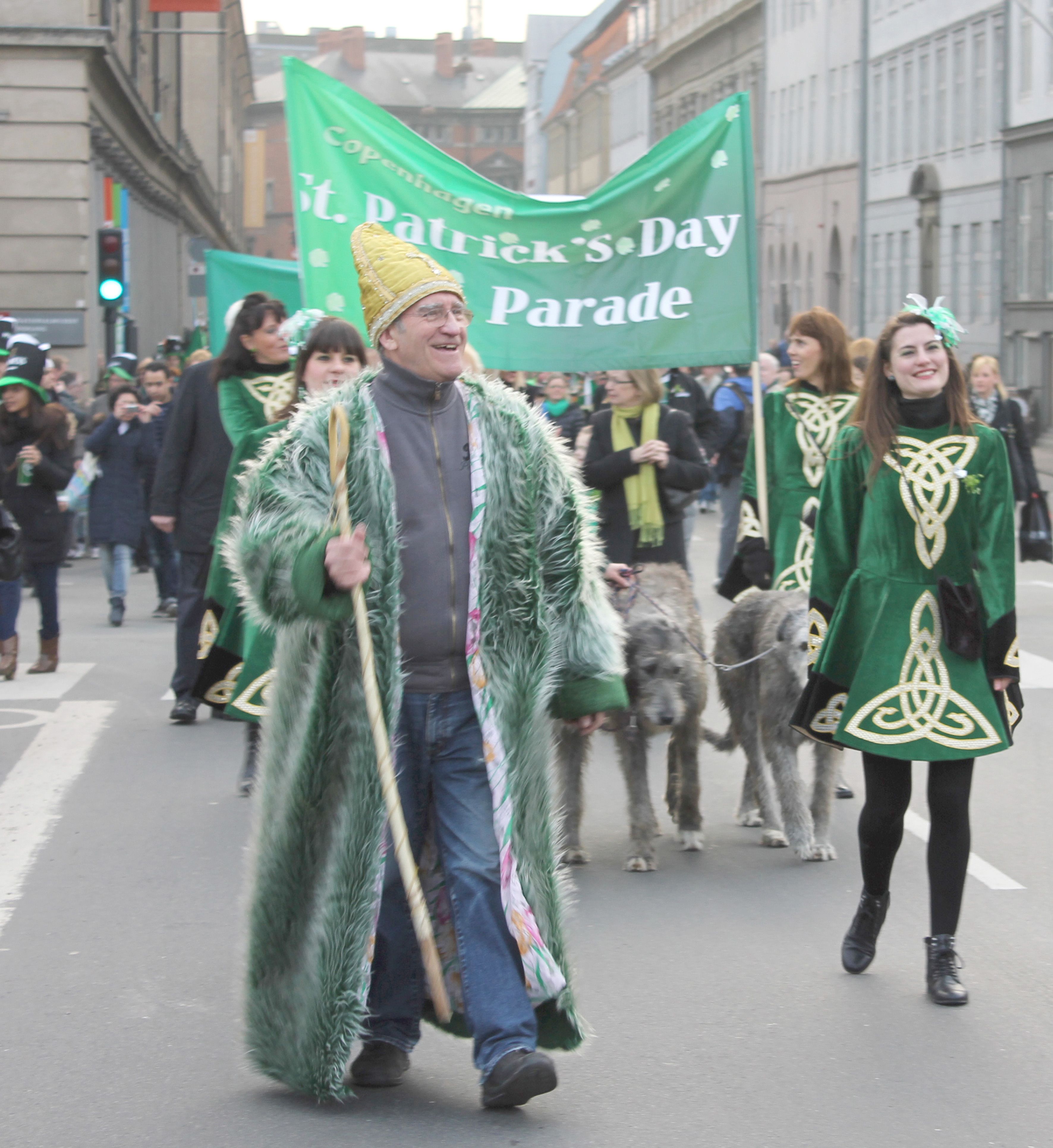 Good vibes on the laid-back and participatory St Patrick’s Day Parade