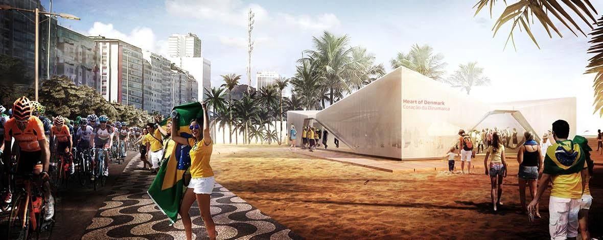Denmark unveils massive pavilion for Rio 2016