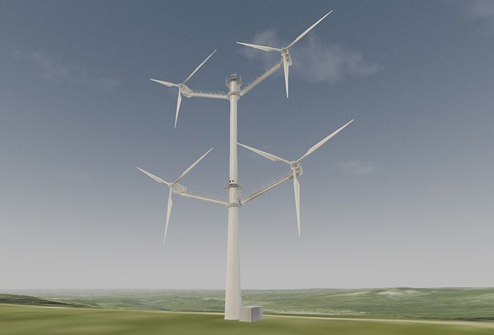 Vestas and DTU testing multi-rotor wind turbine