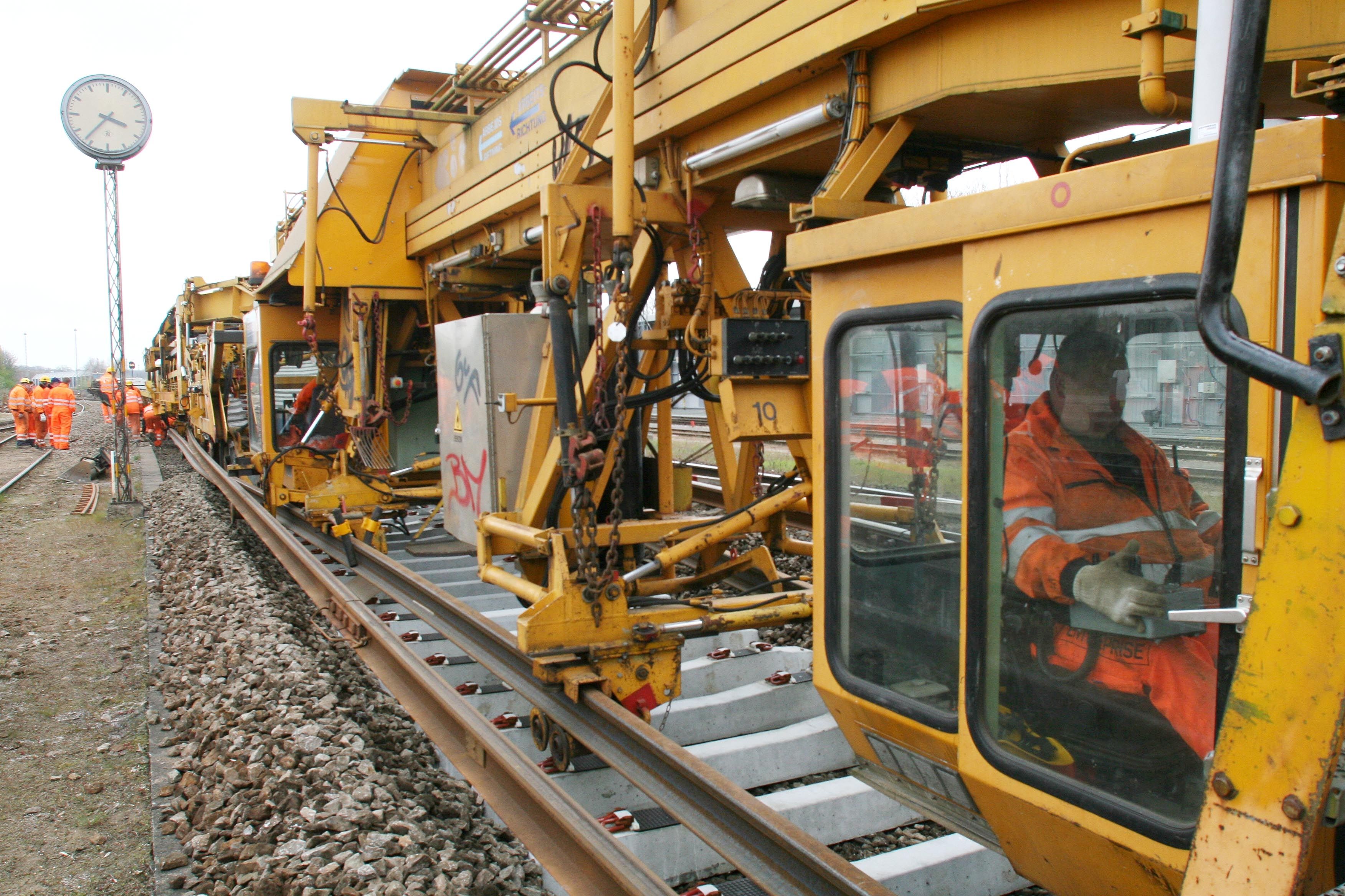Rail work to impact on train traffic next month