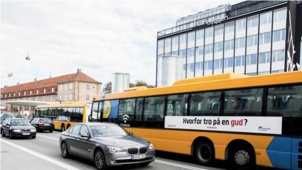 Why believe in a god? Atheist Society’s bus adverts hit their mark