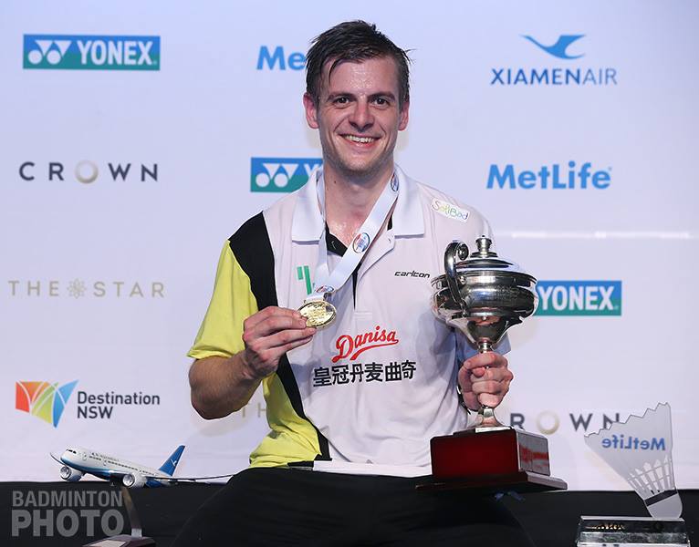 Hans-Kristian Vittinghus in Australian Open triumph