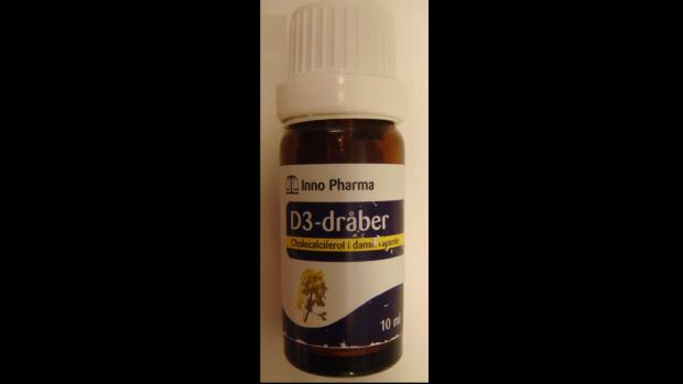 Danish health authority warns of toxic vitamin D product