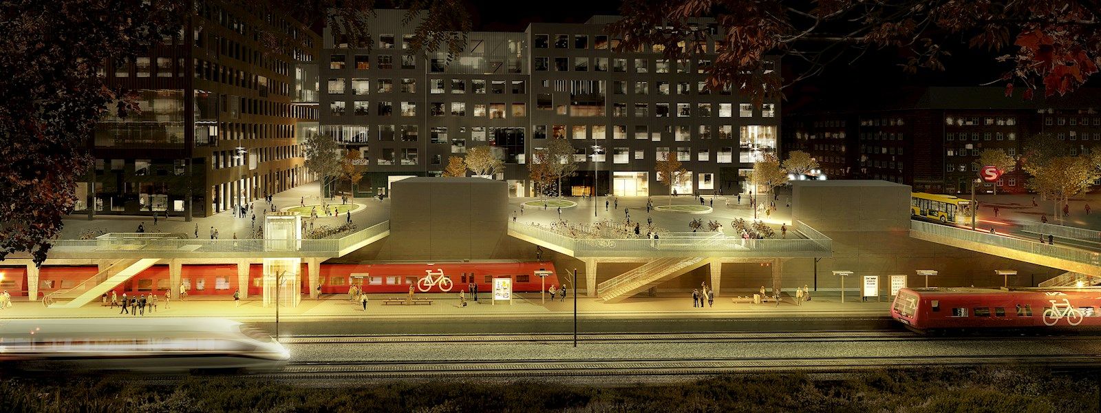 Copenhagen opens probably the best commuter train station in the world