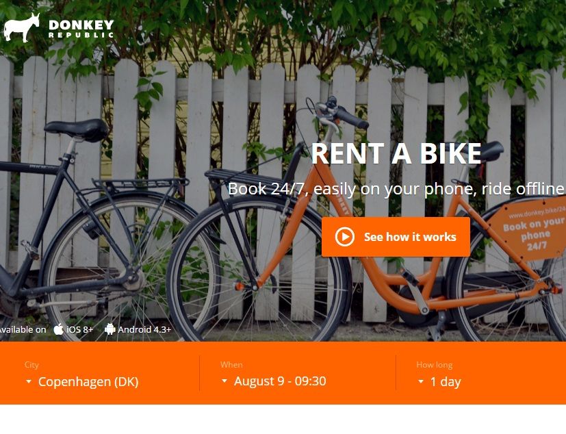 Danish bike-renting company going global