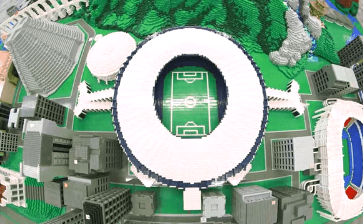 Lego builds massive Olympic City model