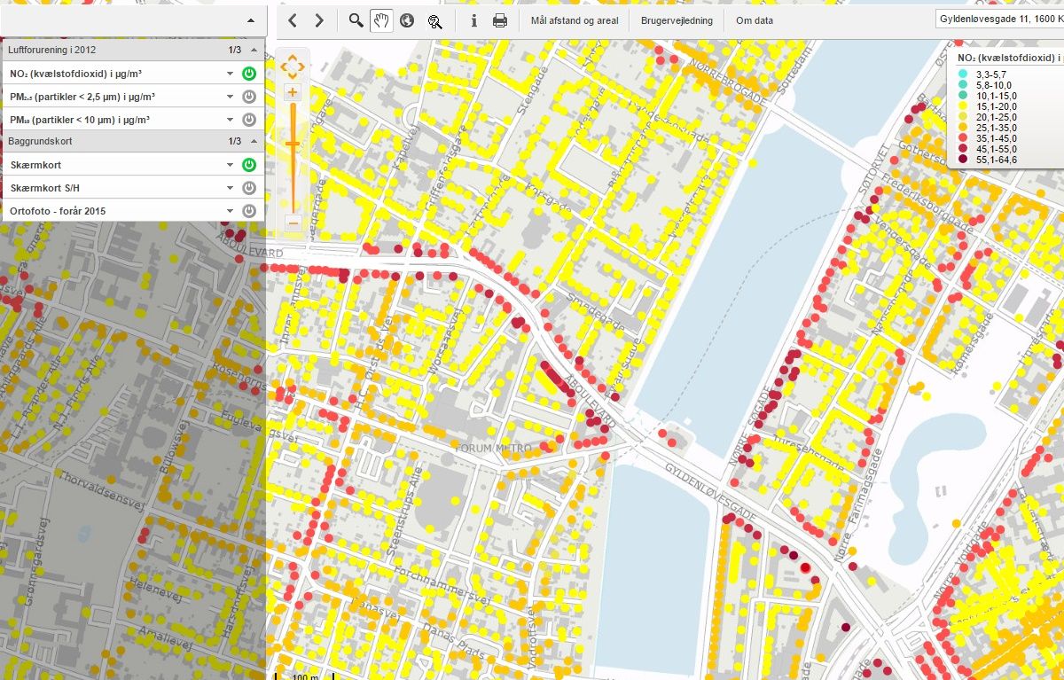 New digital map reveals air pollution levels at your address
