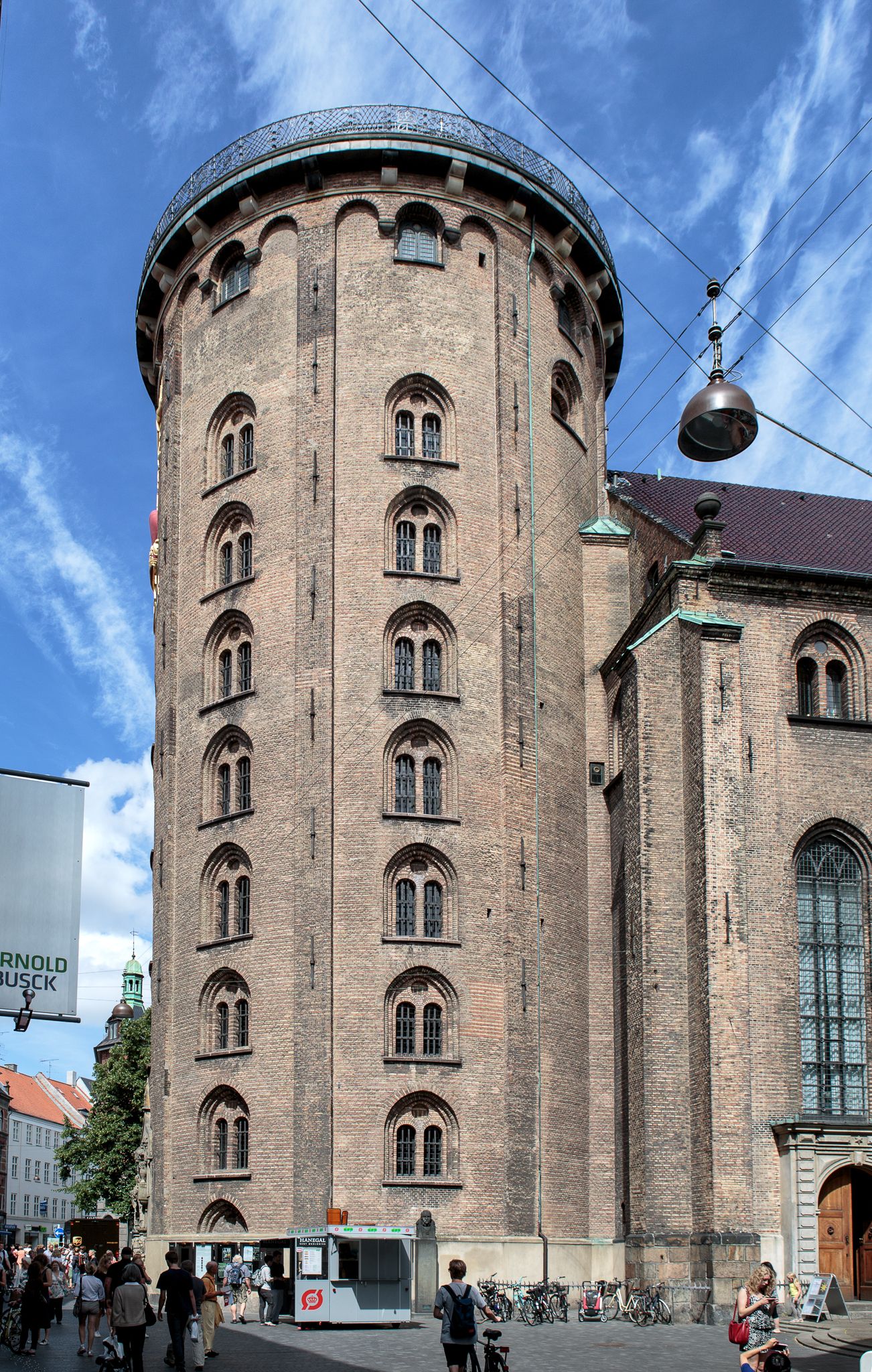 Woman dies after jumping off Round Tower in Copenhagen