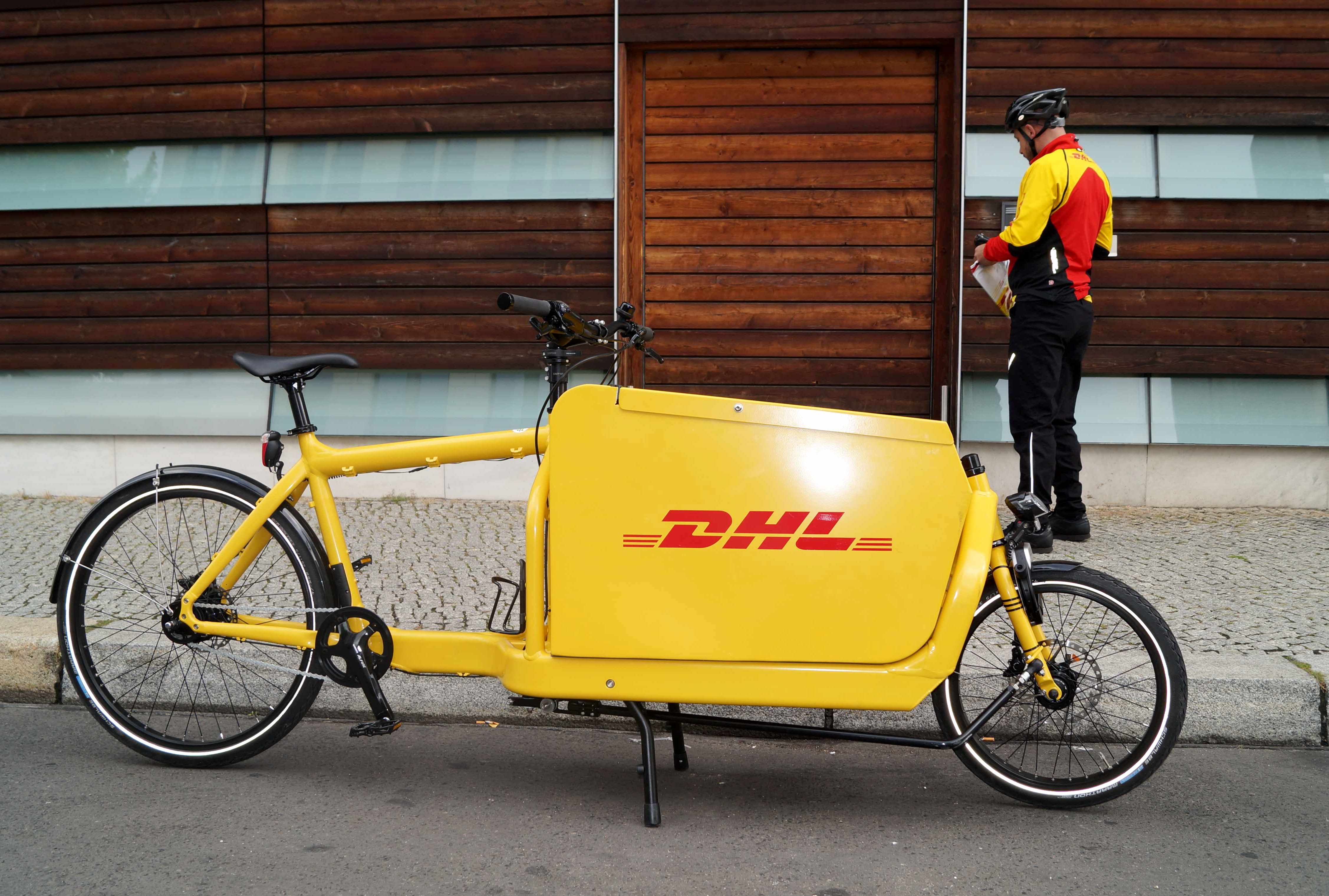 Danish cargo bike company partnering with DHL