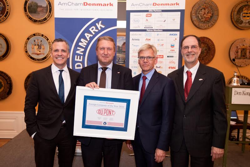 DuPont awarded AmCham’s ’Foreign Company of the Year’ award