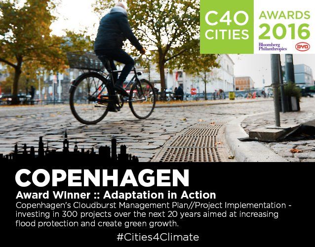Copenhagen wins international climate award