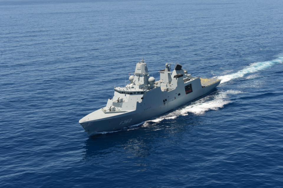 Danish warship heading to fight Islamic State