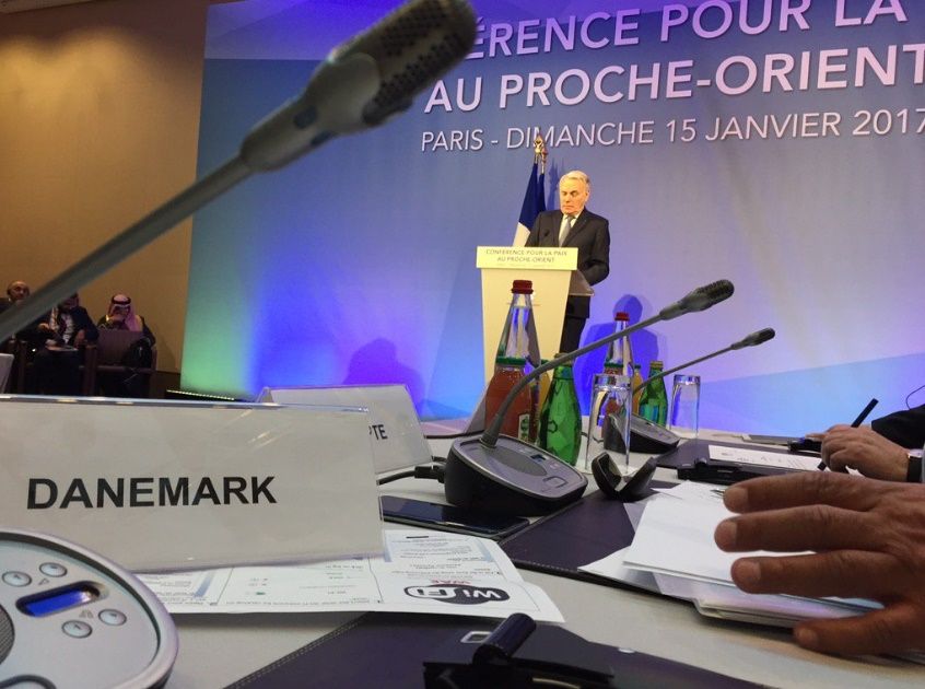 Denmark part of Paris conference regarding Israel-Palestine