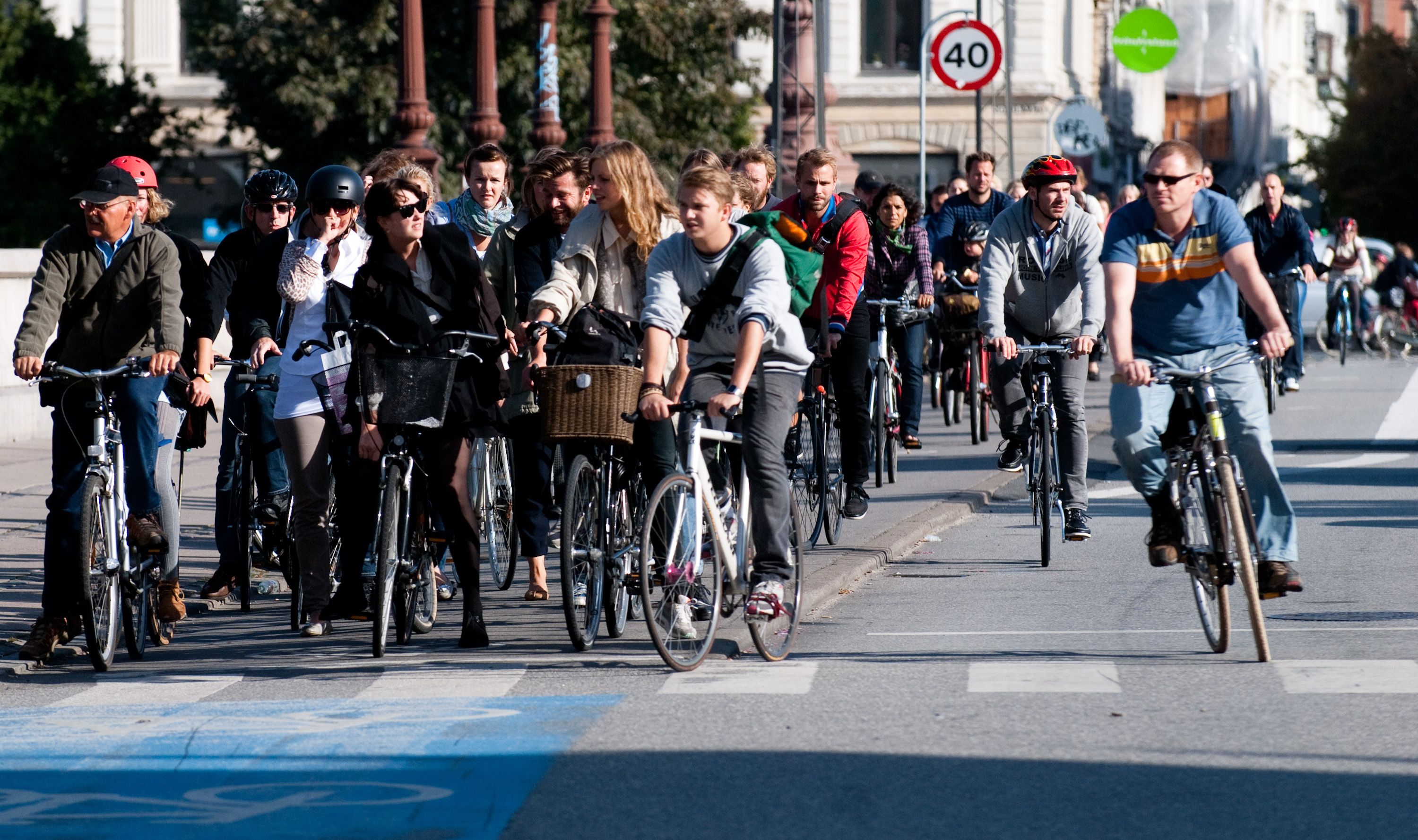 Copenhagen eyeing wider bicycle paths
