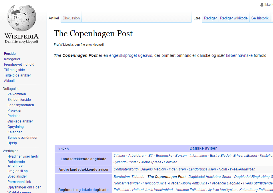 Danish version of Wikipedia turns 15