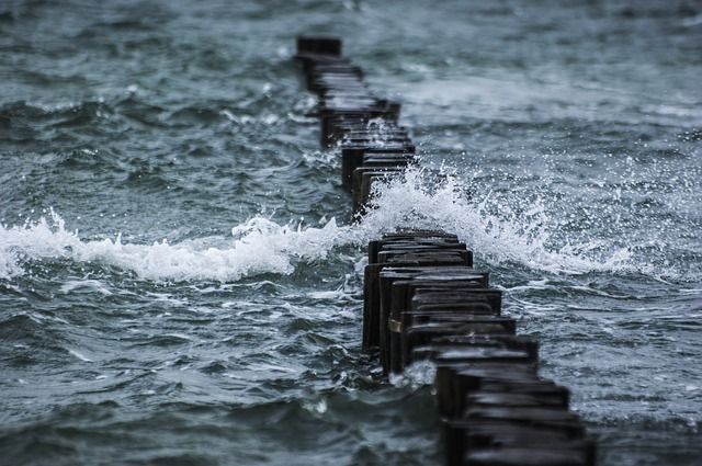 Snow showers and freezing temperatures on the way to Denmark