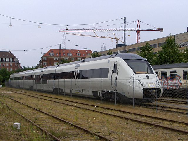 Some Danish trains falling to pieces on the tracks