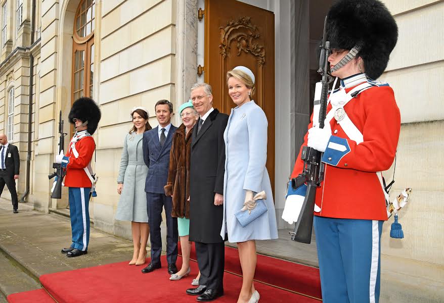 Belgian royal couple visiting Denmark