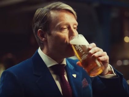 Mads Mikkelsen stars in hit Carlsberg ad