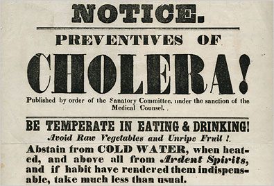 19th century bottled excrement could provide valuable cholera insights