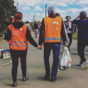 More than for the festival, they’re ‘Volunteering 4 Life’