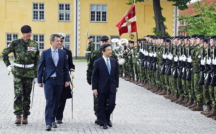 Japanese Crown Prince on official visit to Denmark