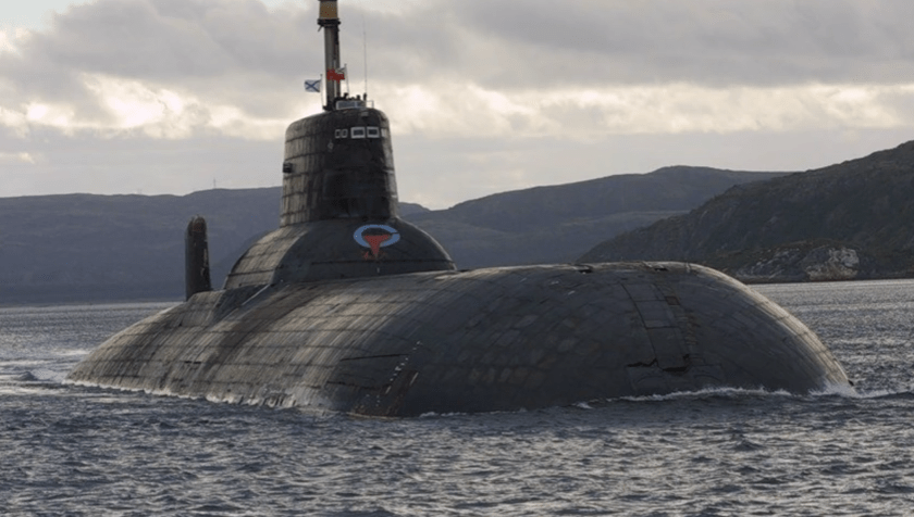 Danish News in Brief: Russian nuclear sub passing under Great Belt Bridge today!
