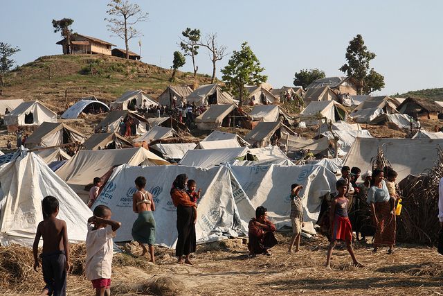 Danish aid going to refugees from Myanmar