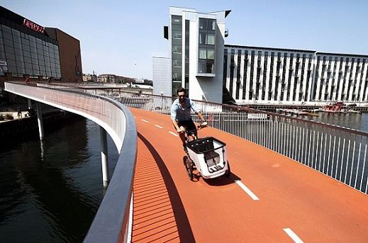 Copenhagen’s bike bridges a runaway success story