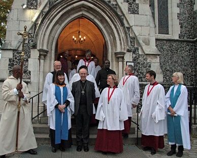 Out and About: Archbishop of Canterbury visits Copenhagen church