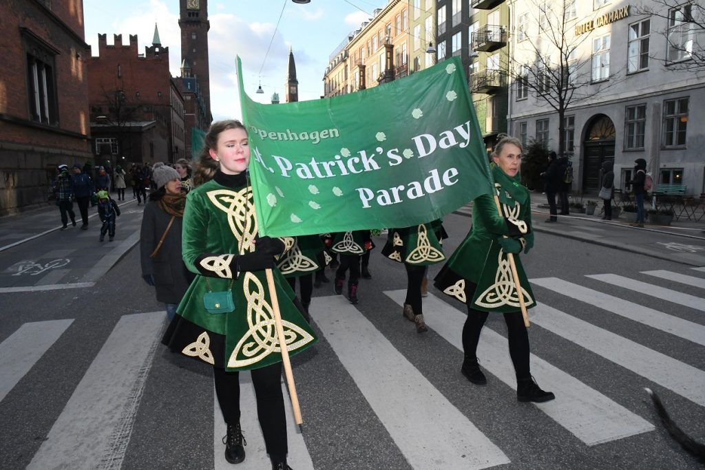 Ireland the brave! Icy winds cannot deter the St Patrick’s Day Parade