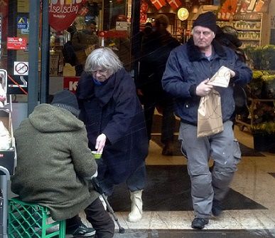 Beggars can’t be choosers – especially if they are non-Danes