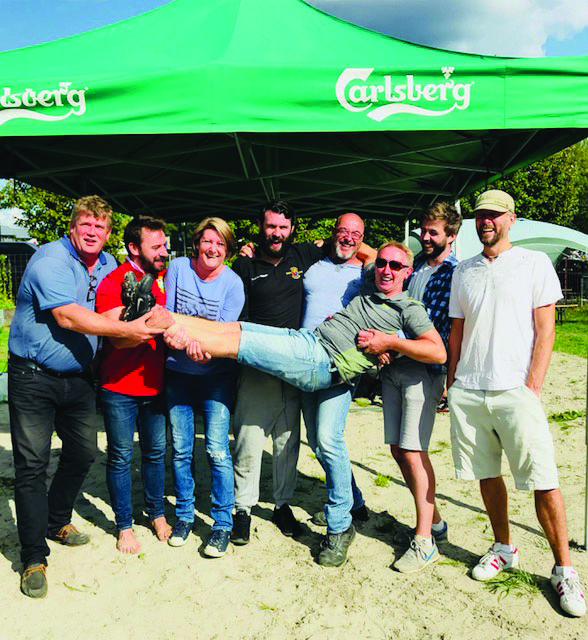 Out & About: Globe on top of the world in tug-of-war challenge