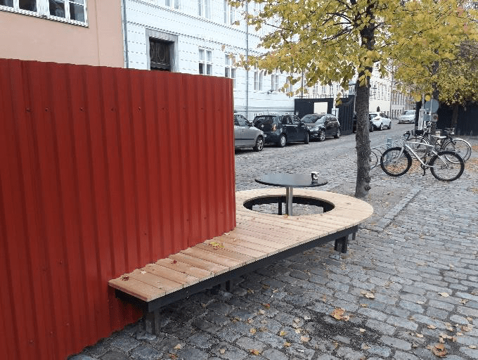 Copenhagen presents the all-in-one bench and bin
