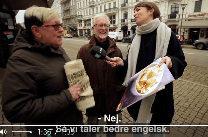 Danish journalists question Swedish reputation as superb English-speakers