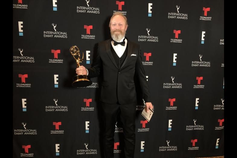 Lars Mikkelsen wins international Emmy award