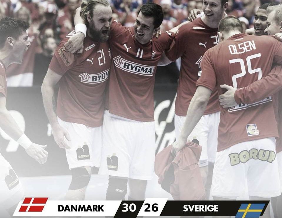 Semi-bound: Denmark beat Sweden to reach final four