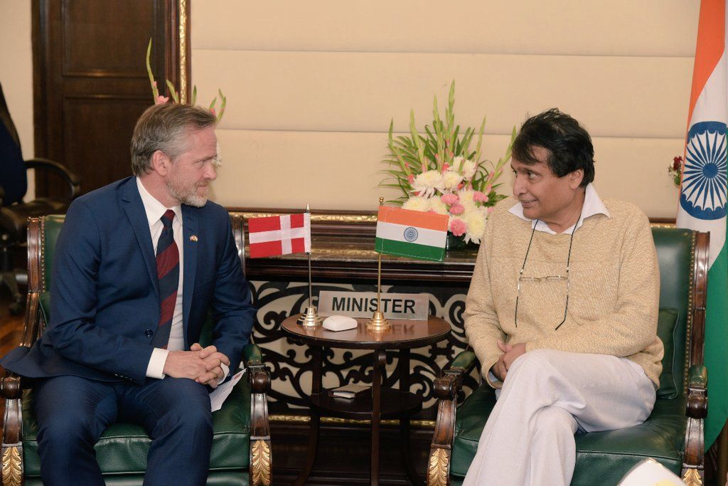 PM to head Danish business delegation to India
